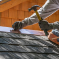 How do you seal a leaking roof leak?